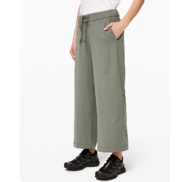 lululemon athletica Pants - SALE!! On the fly wide leg. 7/8 length